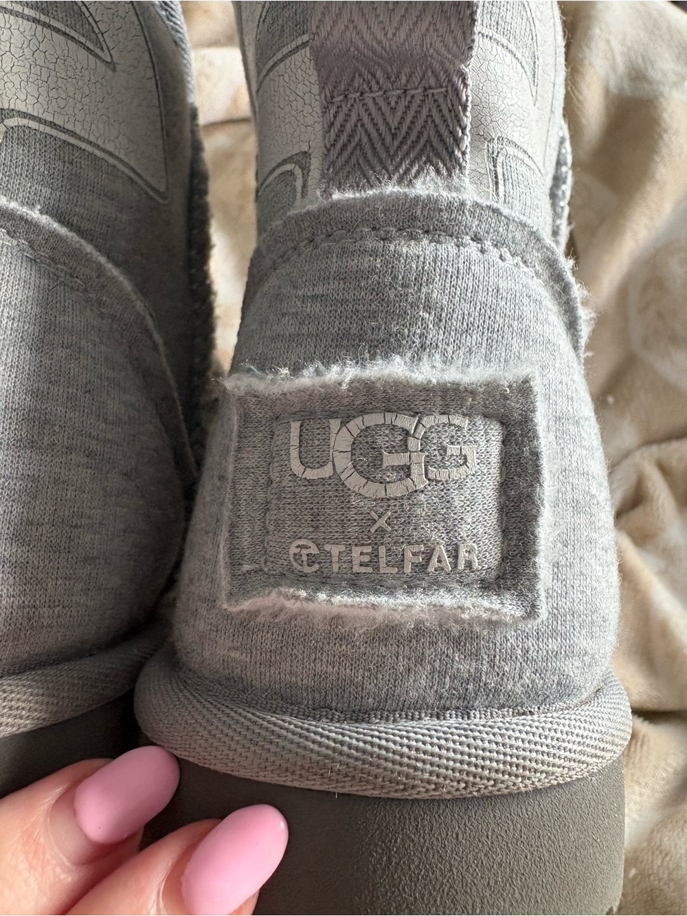 UGG X TELFAR Mini Fleece Grey Uggs